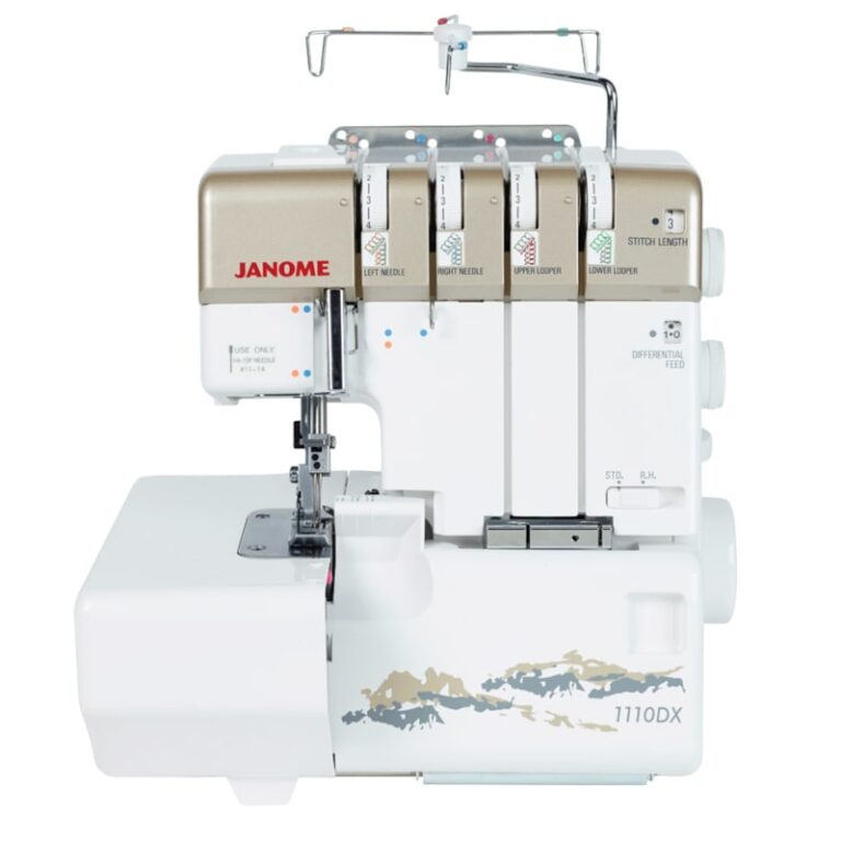 Janome 1110DX Overlocker Sewing Warehouse