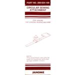 Janome Circular Sewing Attachment 200024109