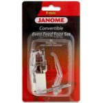 Janome Convertible Even Feed Foot Set - 9mm
