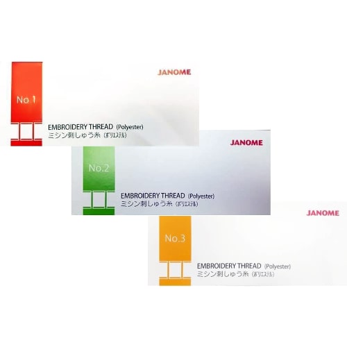 Janome Embroidery Thread Sets