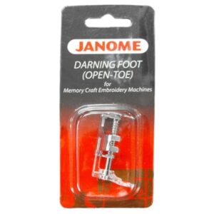 Janome High Shank Darning Foot Open Toe