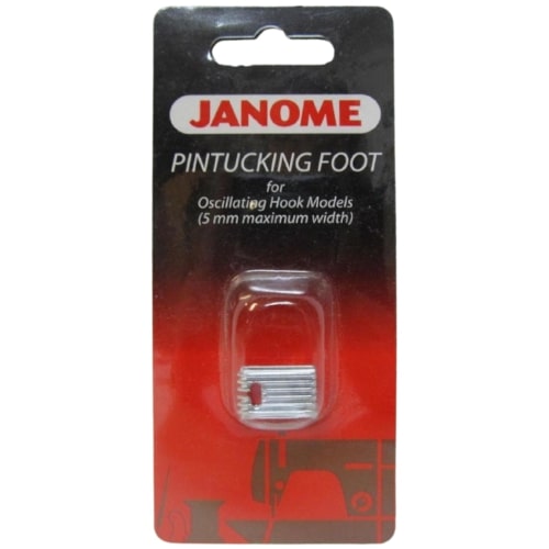 Janome Pintucking Foot 5mm Blister Pack
