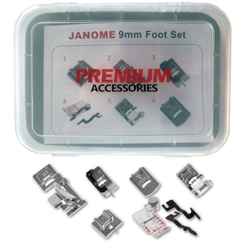 Janome 9mm Creative Foot Set