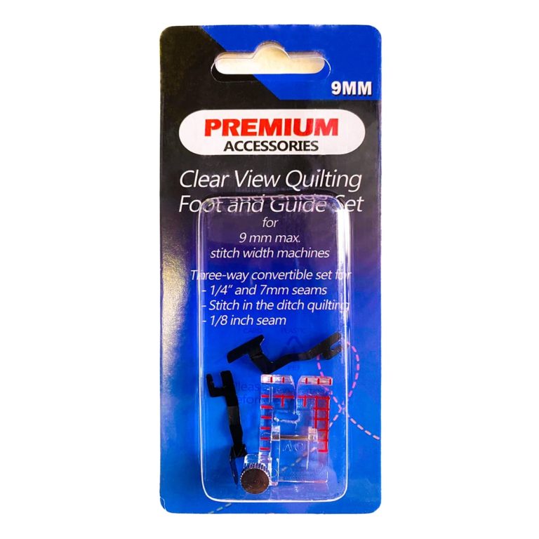 Premium 9mm Clear View Quilting Foot – Sewing Warehouse